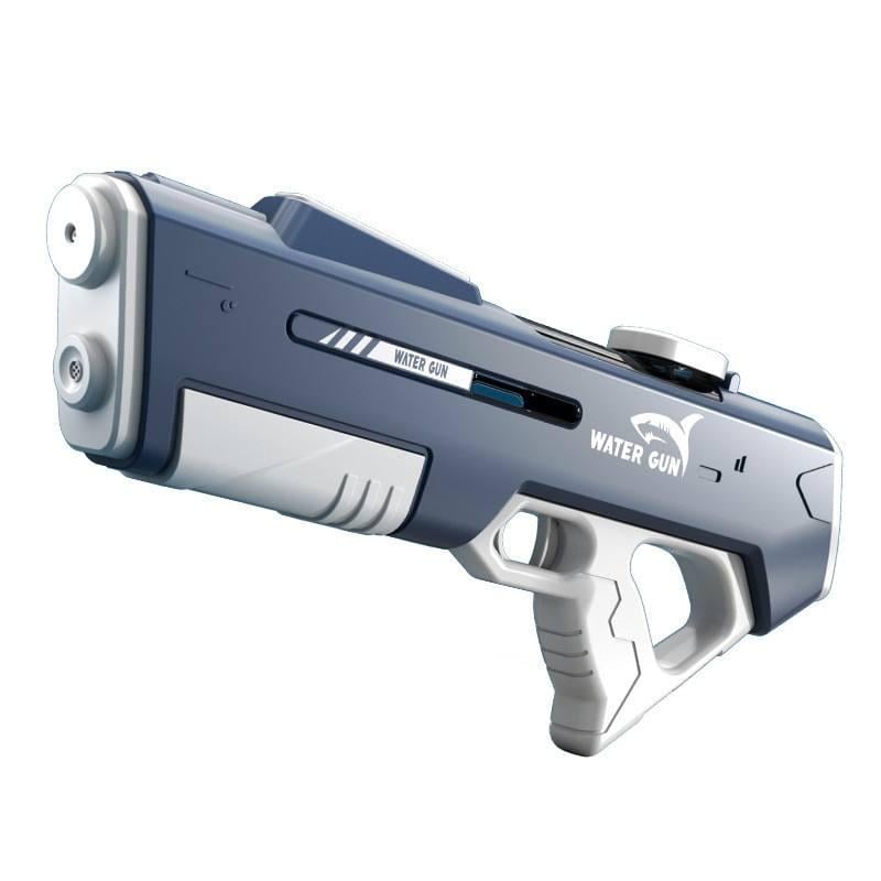 Детский водяной автомат Water Gun аккумуляторный с автоматической накачкой воды Blue