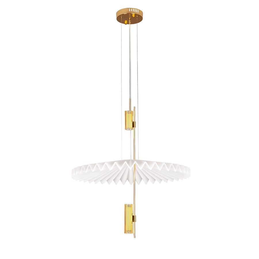 Люстра подвесная LED 792D1297 600 AB 12W Бронза