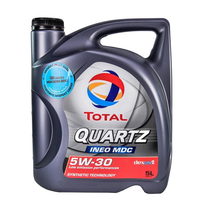 Моторне масло Total Quartz Ineo MDC 5W-30 5 л Моторне масло Total Quartz Ineo MDC 5W-30 5 л