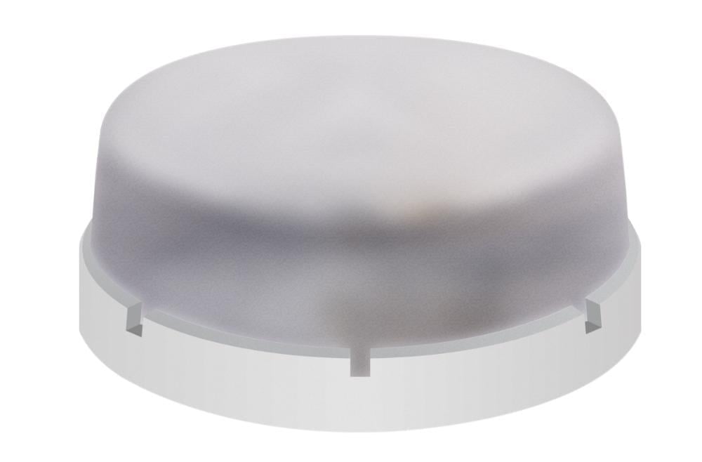 Светильник настенно-потолочный ERKA 1065 D.i. с датчиком движения круглый IP65 Белый (27550832)