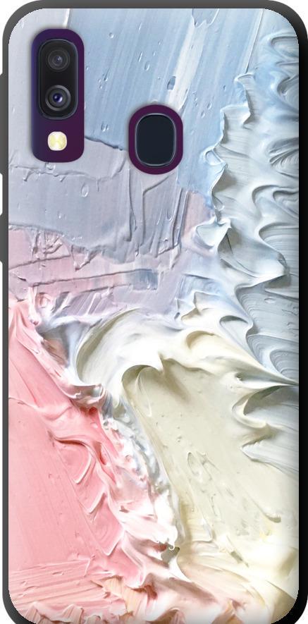 Чехол на Samsung Galaxy A40 2019 A405F Пастель v1 (3981b-1672-42517)