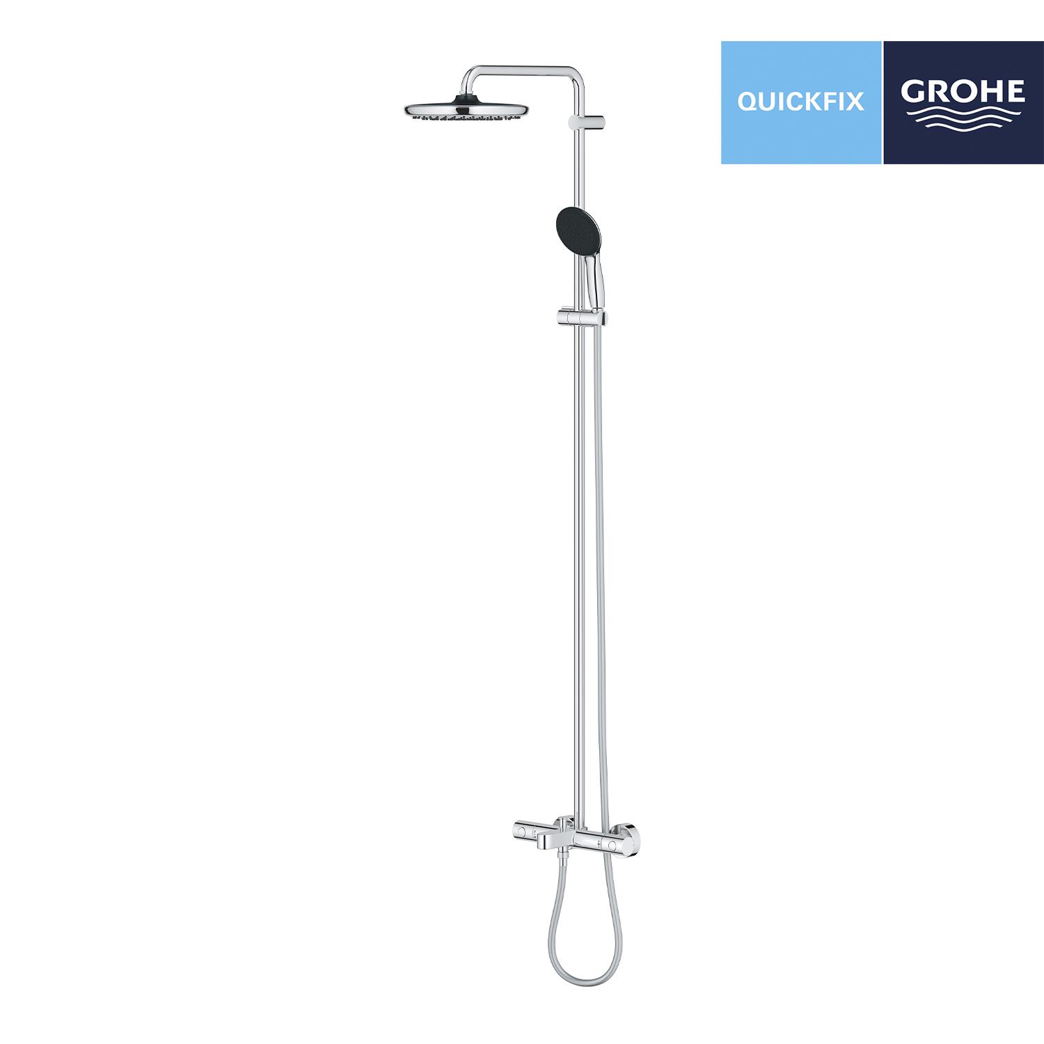 Душевая система с термостатом Grohe CV034497 Хром (233405) - фото 8