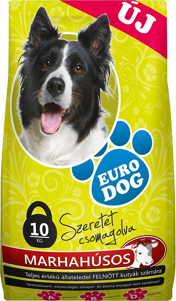 Корм сухой для взрослых собак всех пород EuroDog с говядиной 10 кг (5999884350880)