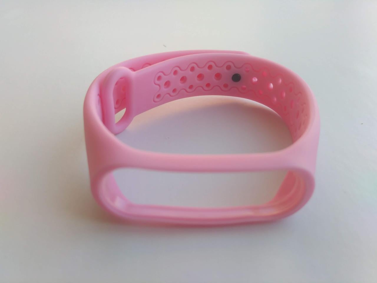 Ремешок для смарт-часов Xiaomi Mi Band 4/3 MiJobs Sport Light силиконовый Розовый (1703P)