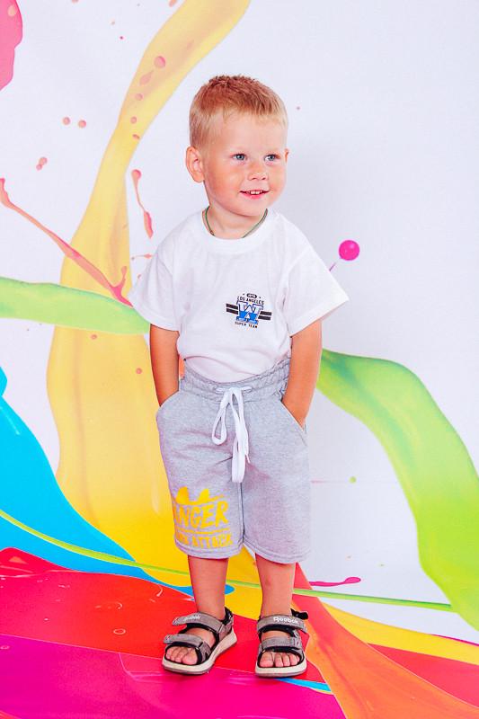 Бриджи для мальчика Носи свое 116 см Серый (6136-057-33-v14)