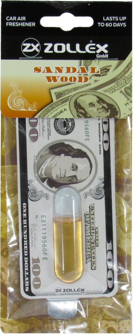 Ароматизатор для авто Zollex Dollar Sandal Wood рідкий 5 мл (0307939) Ароматизатор для авто Zollex Dollar Sandal Wood рідкий 5 мл (0307939)