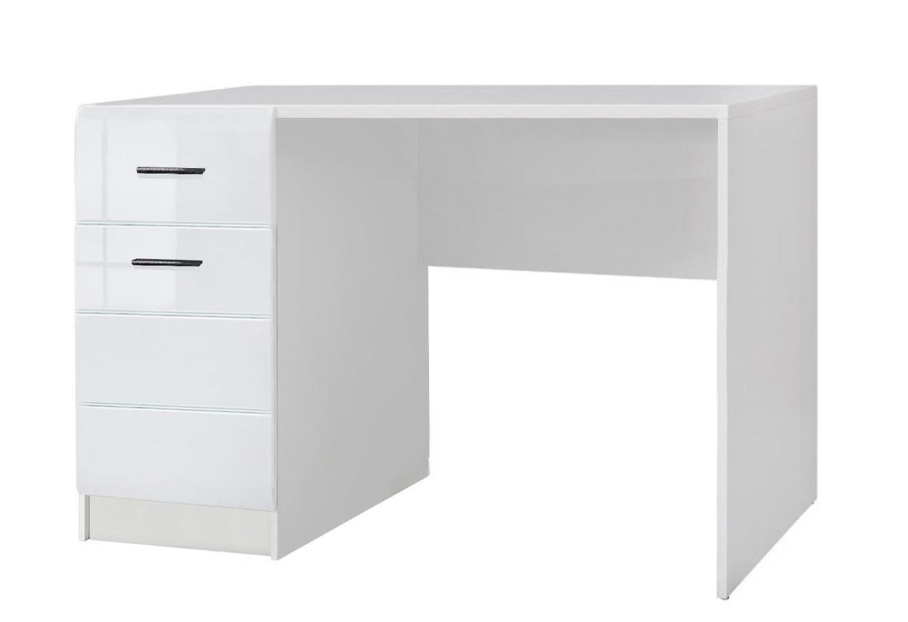 Стол письменный с тумбой VMV holding Сноу 128х61х76 Белый (81033)