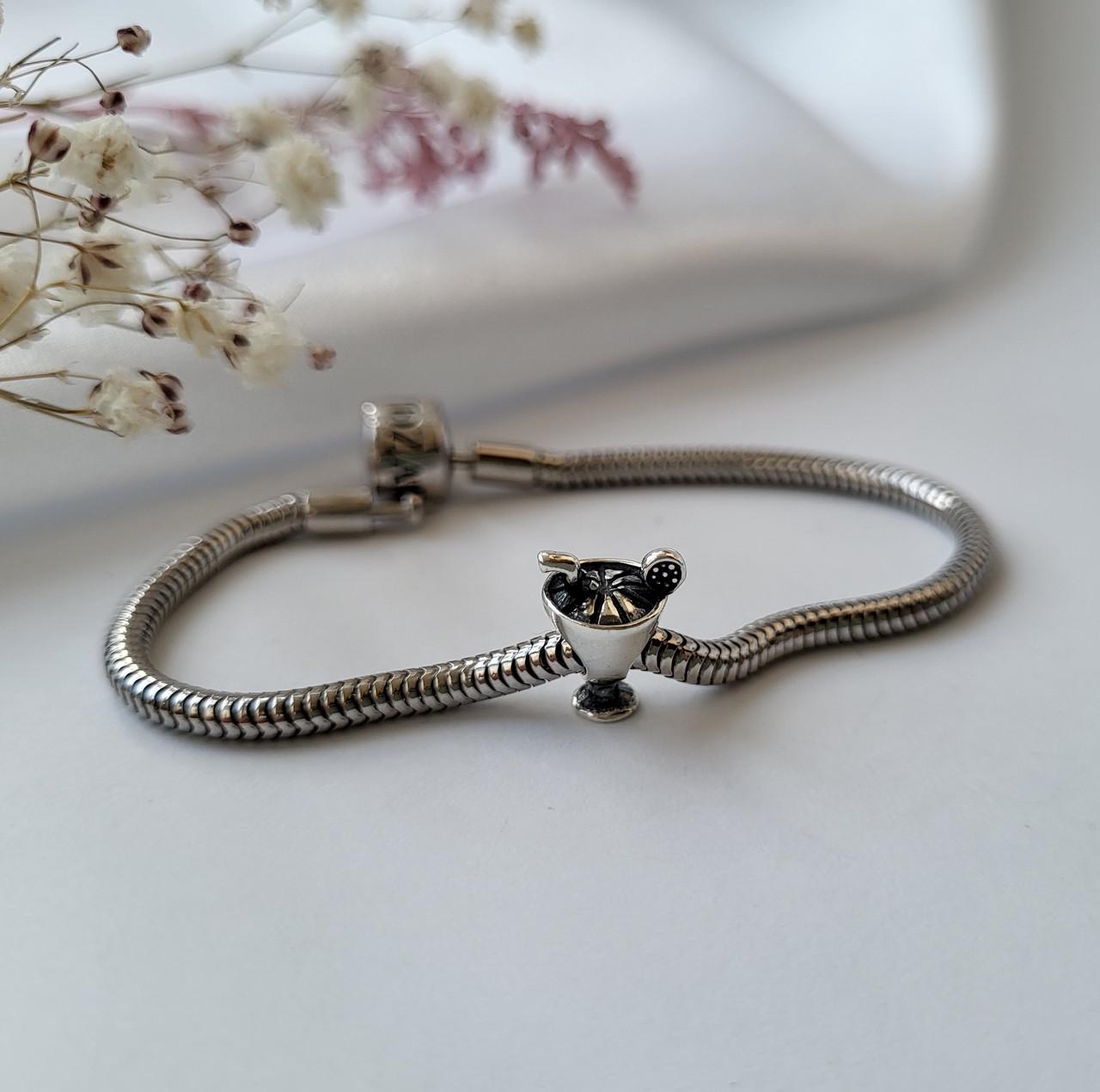 Шарм Бокал Люблю Коктейль черненое серебро 925 проба 1,30 г(919ч)