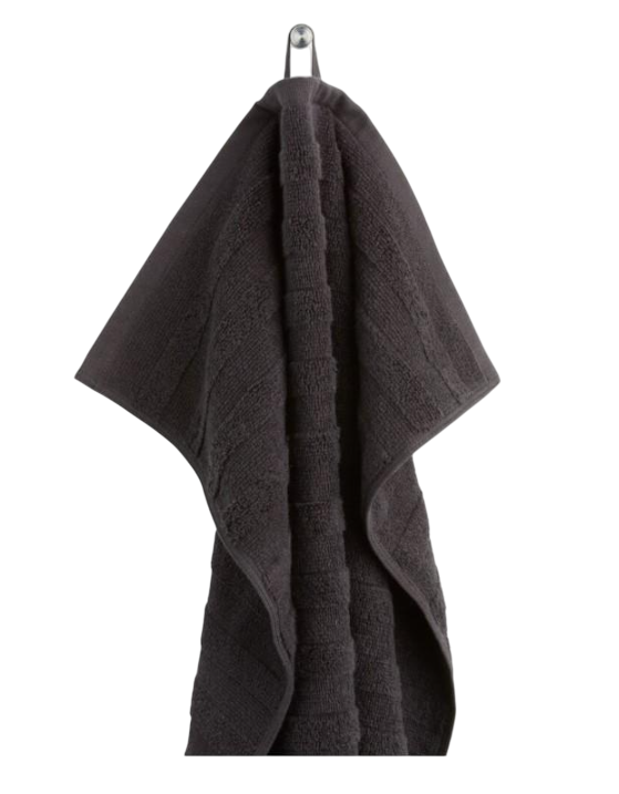 Полотенце хлопковое 65x130 см Черный (349d3e7c)