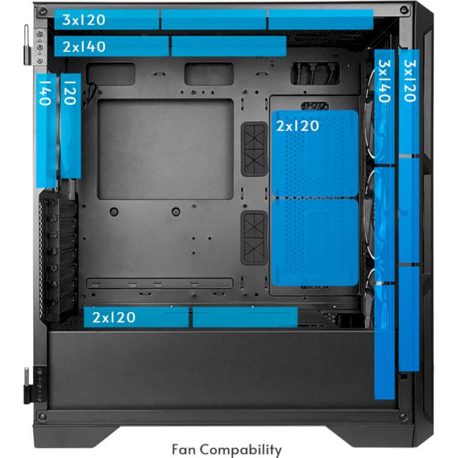 Корпус для ПК Chieftec Apex GA-01B-TG-OP Full Tower Extended ATX no PSU Черный - фото 7