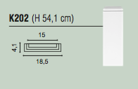 Пилястра База пилястры Orac Decor K202 (1933671292) - фото 2