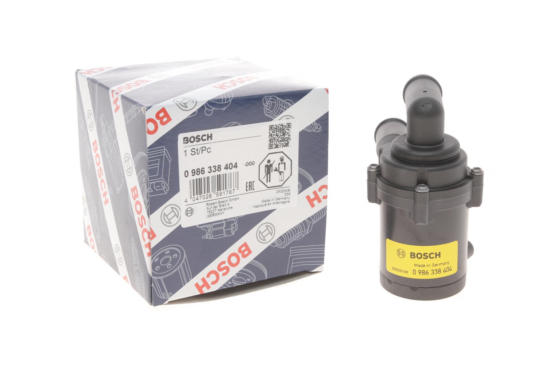 Насос системы охлаждения дополнительный BOSCH VW Touareg 3.0 V6 TDI 07-10-0 (986338404)