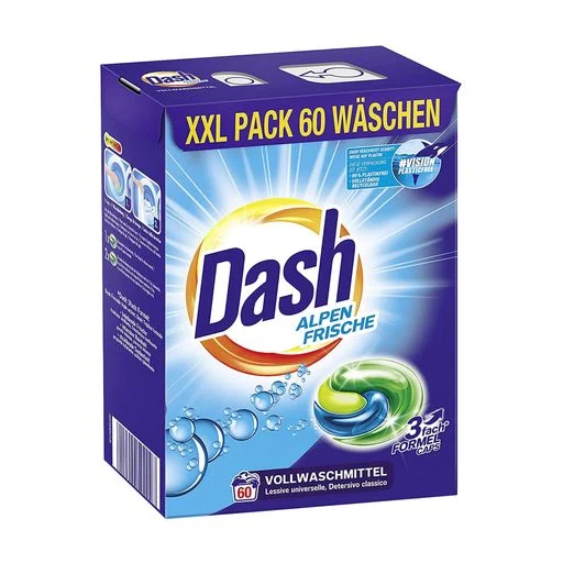 Капсули для прання Dash Alpen Frische універсальні 60 шт. (12493840)