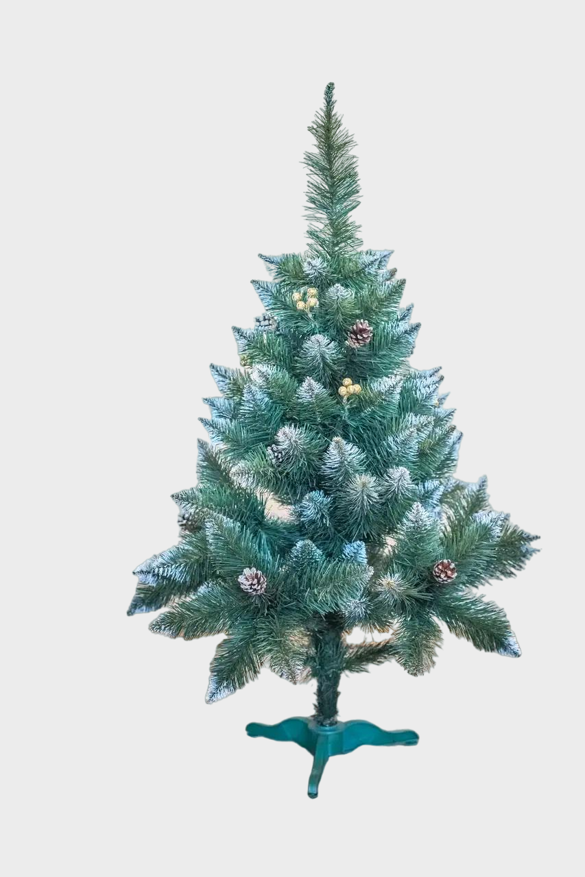 Искусственная елка Элитная с шишками и золотой калиной 1,8 м (12893827) - фото 1 Искусственная елка Элитная с шишками и золотой калиной 1,8 м (12893827) - фото 1