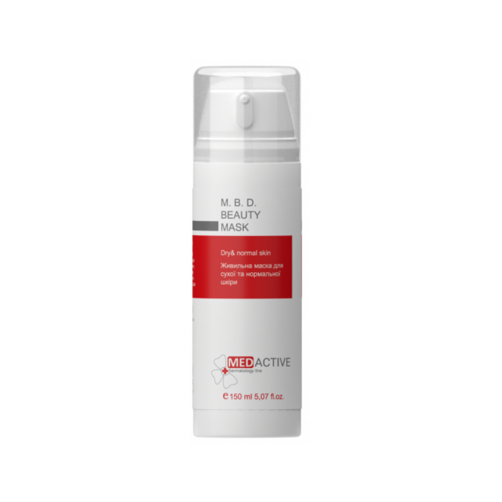 Маска живильна для сухої та нормальної шкіри MedActive M.B.D. Beauty Mask 150 мл (0042)