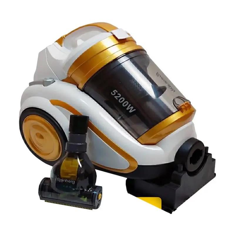 Пылесос колбовый Rainberg RB-658TB с регулятором мощности/турбощеткой 5200 Вт (RB-658TB) - фото 9