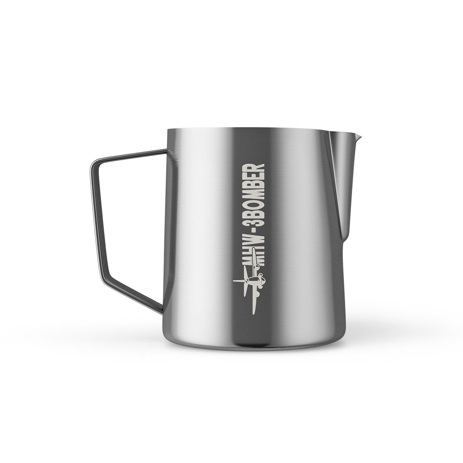 Пітчер з ручкою для молока MHW-3BOMBER 5.0 500 мл Сірий (P5135S)