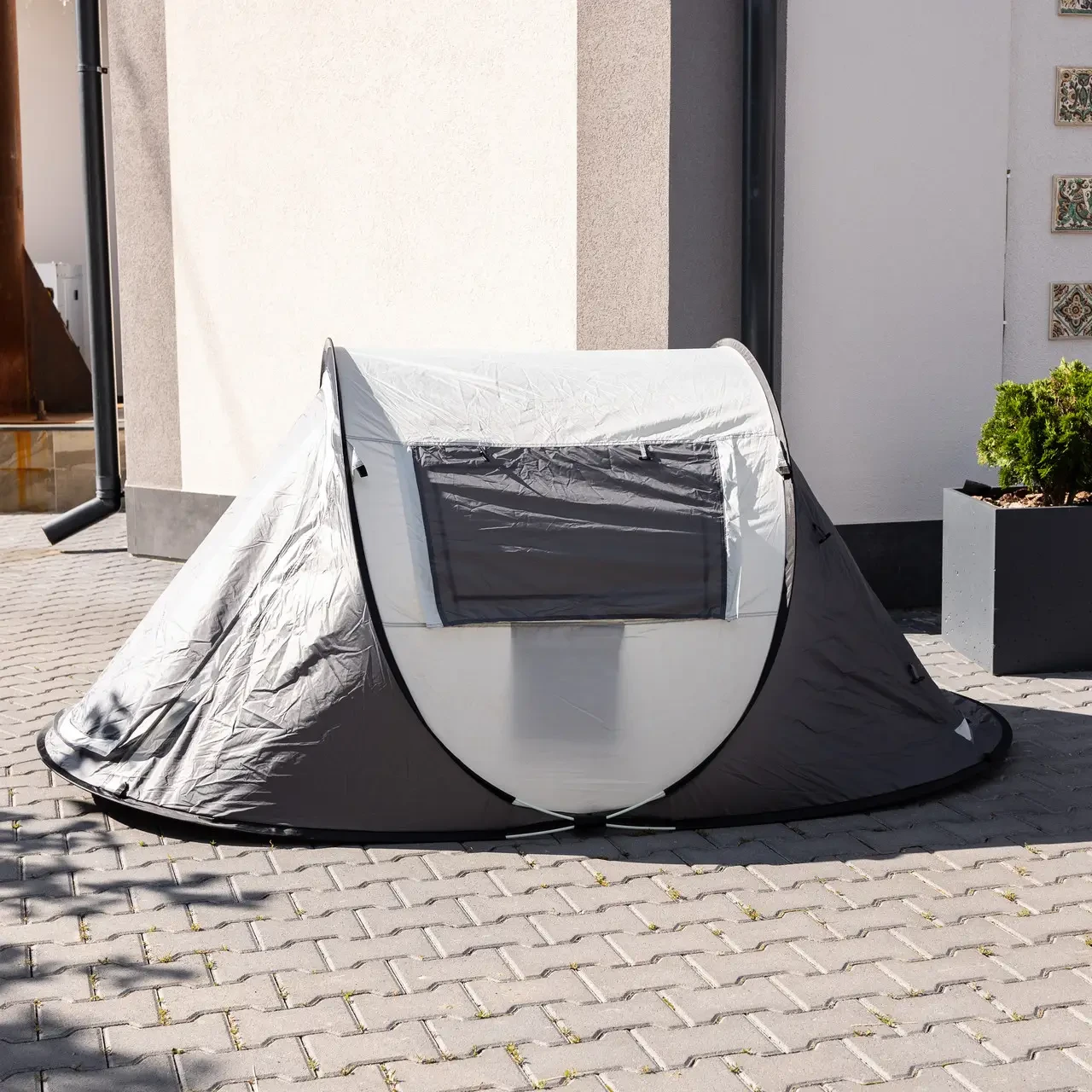 Намет туристичний для кемпінгу 2 місний саморозкладний 2,45х1,45 м - фото 6 Намет туристичний для кемпінгу 2 місний саморозкладний 2,45х1,45 м - фото 6