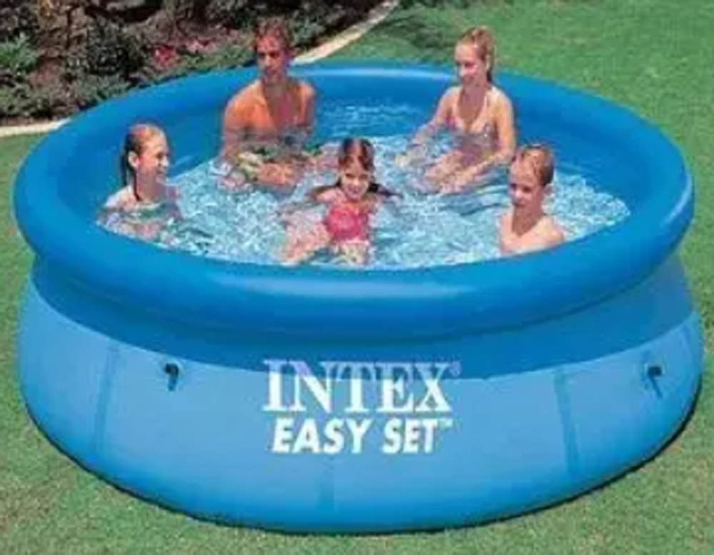 Бассейн детский надувной Intex Easy Set 28110 круглый 244х76 см (34-9-28110) - фото 2