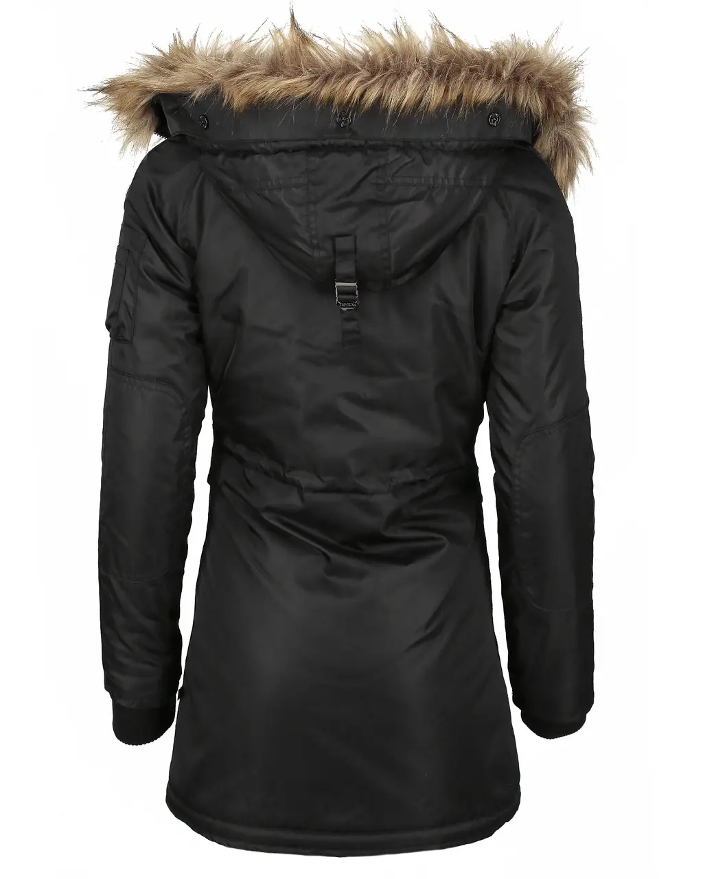 Парка Top Gun Miss Fitted Nylon N-3B Parka XS Black (TGJ1574BXS) - фото 2