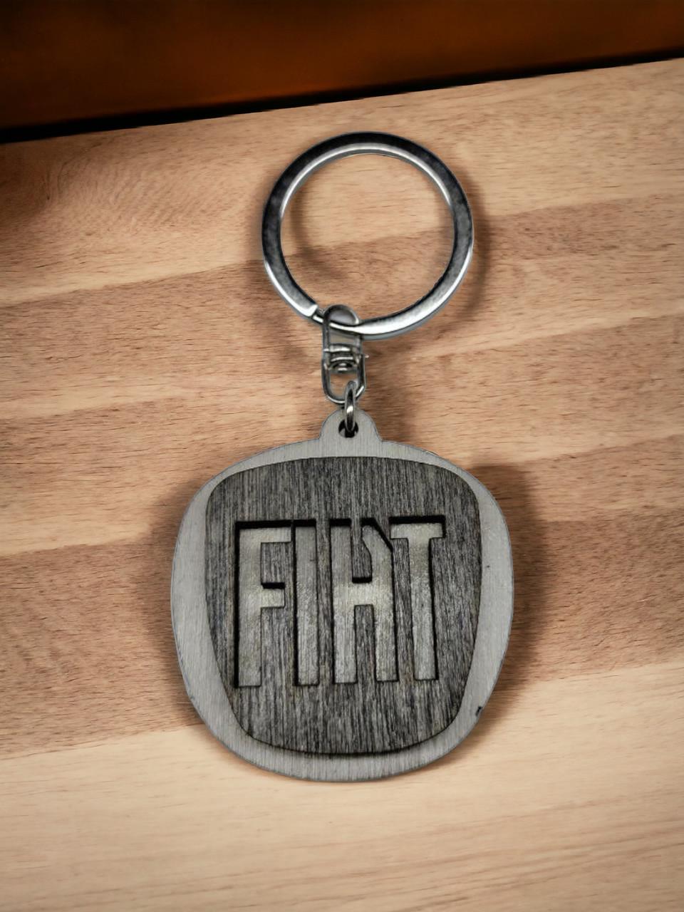 Брелок для автомобиля из дерева Fiat (2226814536)