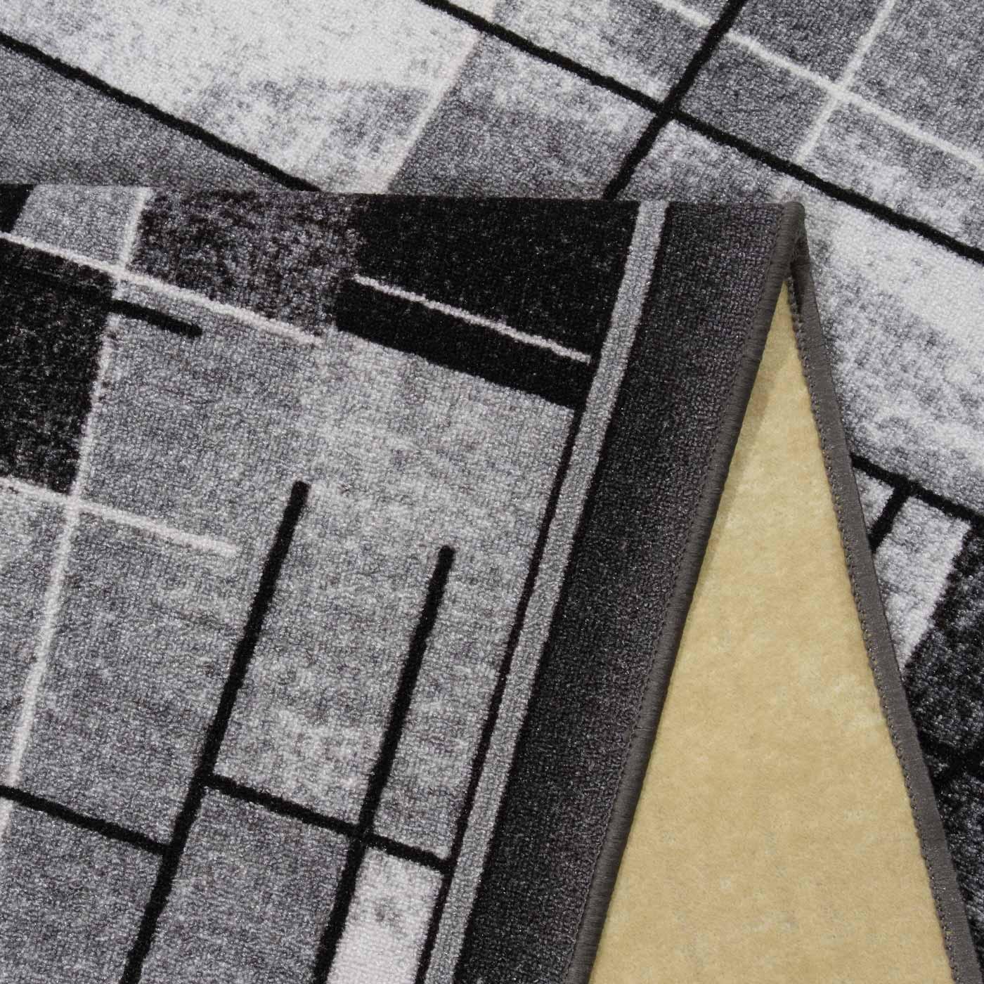 Ковровая дорожка безворсовая на войлочной основе Virtual Print Стекло-P8 1 м Серый (00-00022810) - фото 3 Ковровая дорожка безворсовая на войлочной основе Virtual Print Стекло-P8 1 м Серый (00-00022810) - фото 3