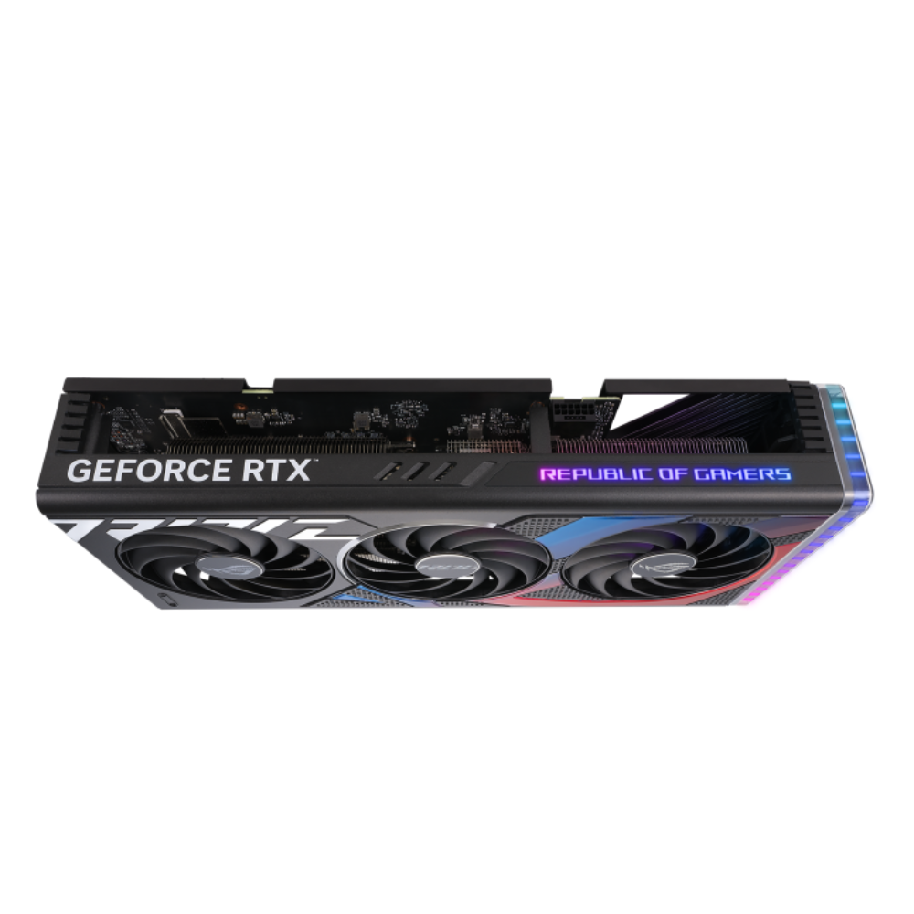 Видеокарта Asus nVidia RTX 4070 Super Rog Strix OC 12 ГБ GDDR6X/21000 МГц (ROG-STRIX-RTX4070S-O12G-GAMING) - фото 5