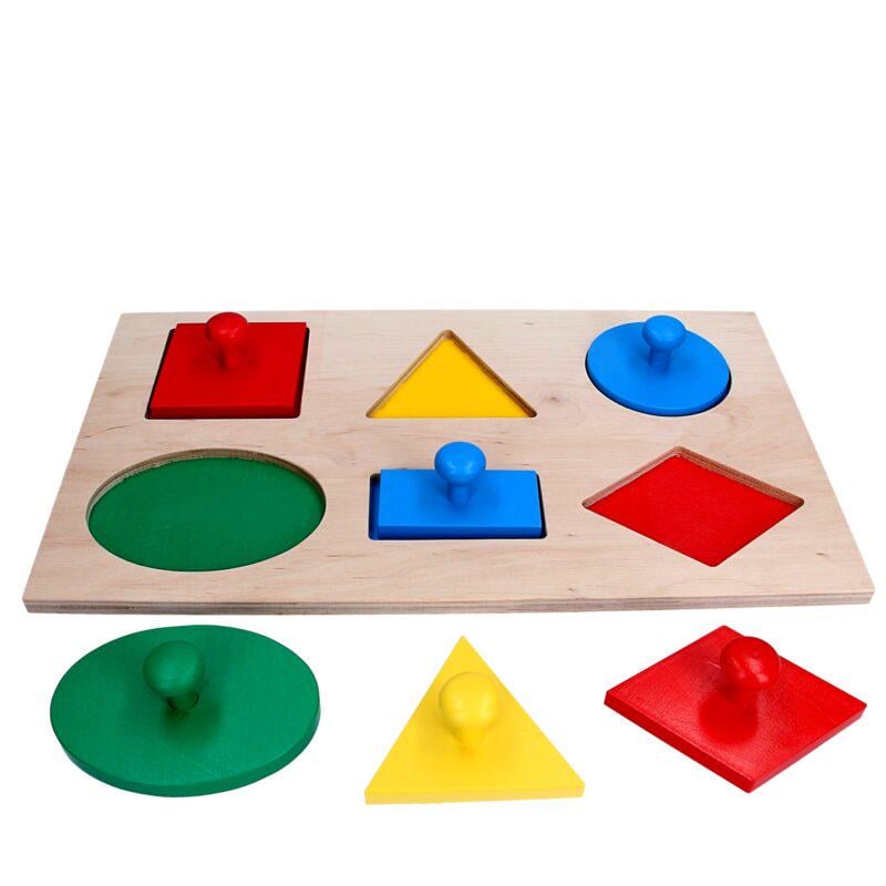 Іграшка для дитини Рамка вкладка Геометричні фігури Максі (77)