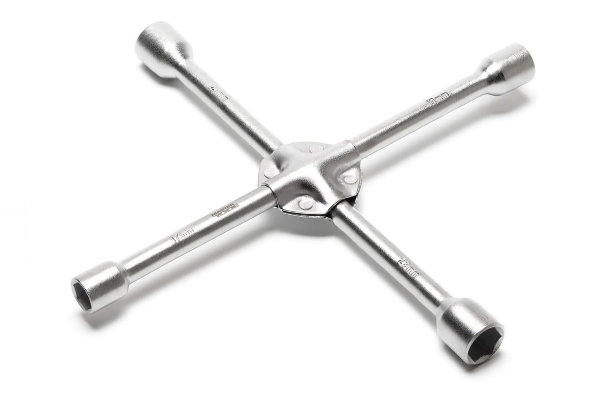 Ключ баллонный MasterTool крестовый 17х19х21х23 мм 350 мм (73-0314)