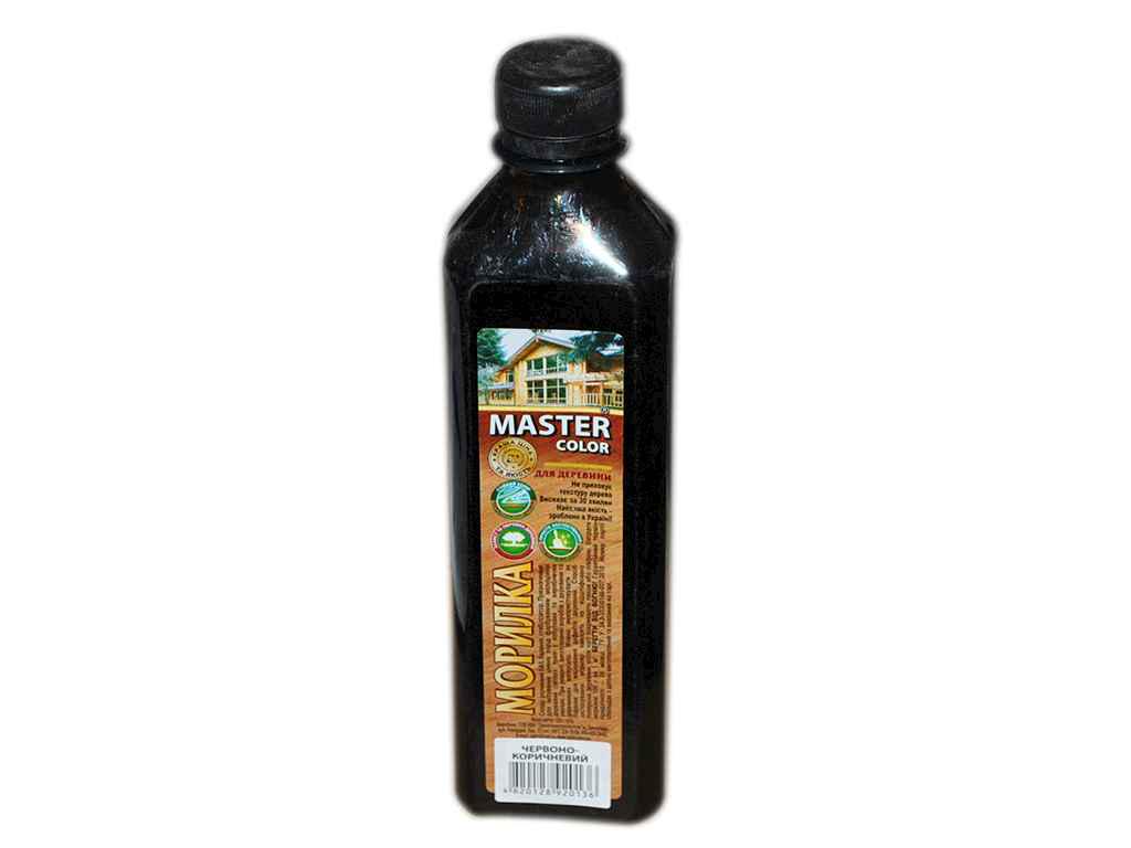 Морилка МASTER COLOR спиртова 400 мл 330 г Червоно-коричневий (90725)