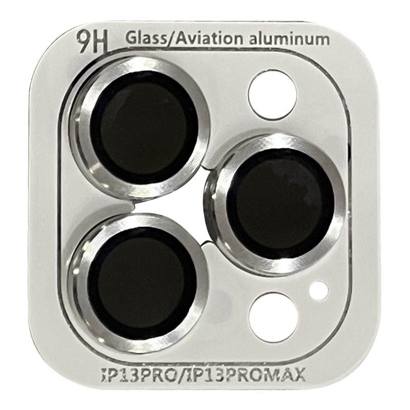 Захисне скло протиударне Metal Classic на камеру для iPhone 13 Pro/13 Pro Max Silver (00000051798_5)