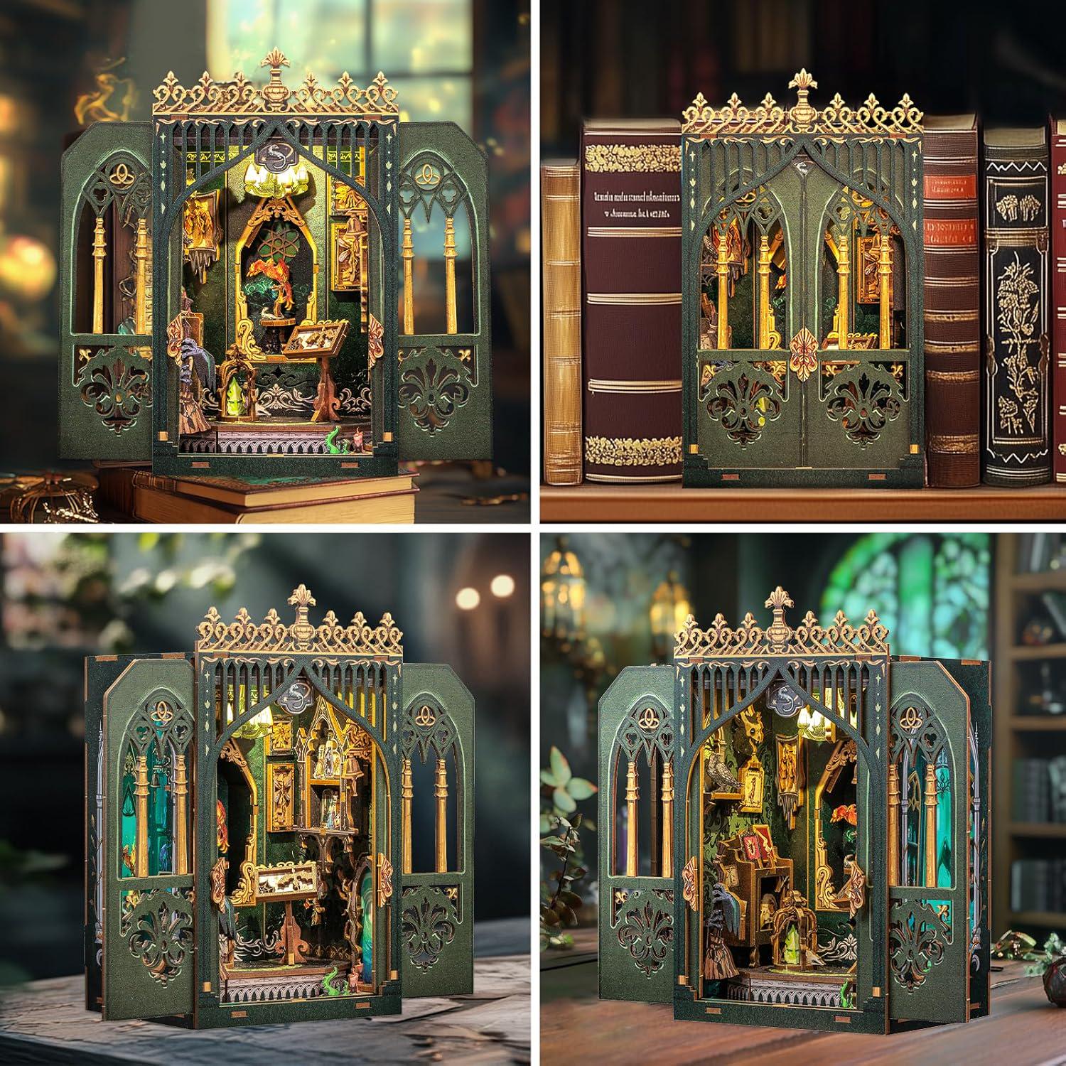 Румбокс книжный 3D DIY CuteBee Бук Нук Таинственный мир - фото 8