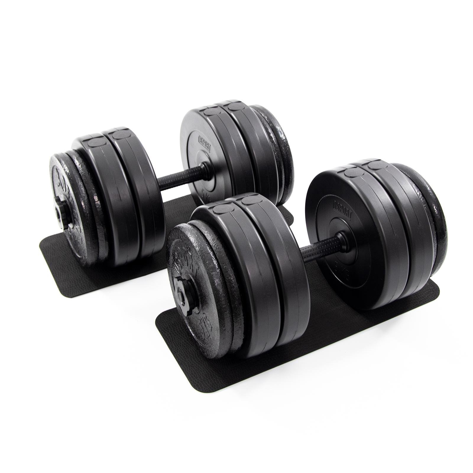 Гантелі набірні-розбірні з регульованою вагою OSPORT Mix 2 шт. по 40,5 кг (OF-0162)