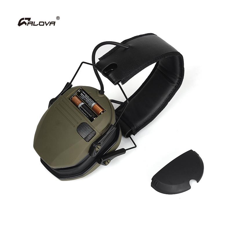 Наушники активные Alova Tactical Headphones W-51 Green (ALOVA-W51G) - фото 3