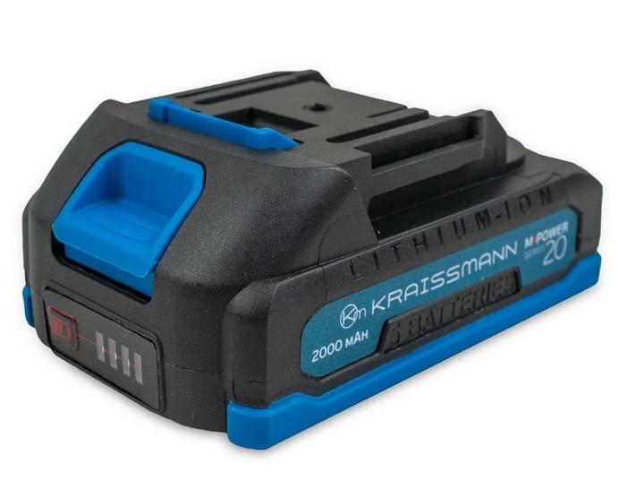 Аккумуляторная цепная пила KRAISSMANN 2032 AKS-BL 20 2000 мАч и ЗУ (2135040676) - фото 5 Аккумуляторная цепная пила KRAISSMANN 2032 AKS-BL 20 2000 мАч и ЗУ (2135040676) - фото 5