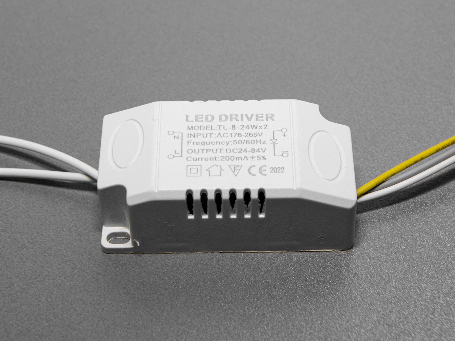 Блок питания для светодиодных люстр и бра 48W (TL trans 8-24Wx2)