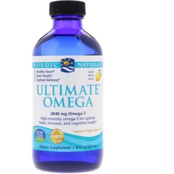 Омега 3 Nordic Naturals Ultimate Omega 8 ун. 237 мл Lemon (NOR-02793)