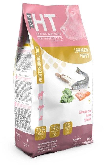 Корм сухой беззерновой для щенков Cennamo HT VID Puppy Low Grain Salmon with Rice & Spinach 1,5 кг (12756114)