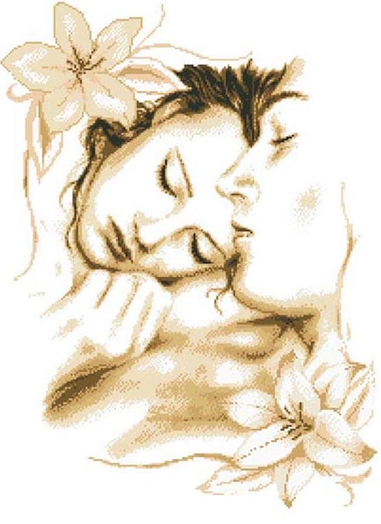 Схема картины Сон для вышивки бисером на ткани (ТЛ0044964)