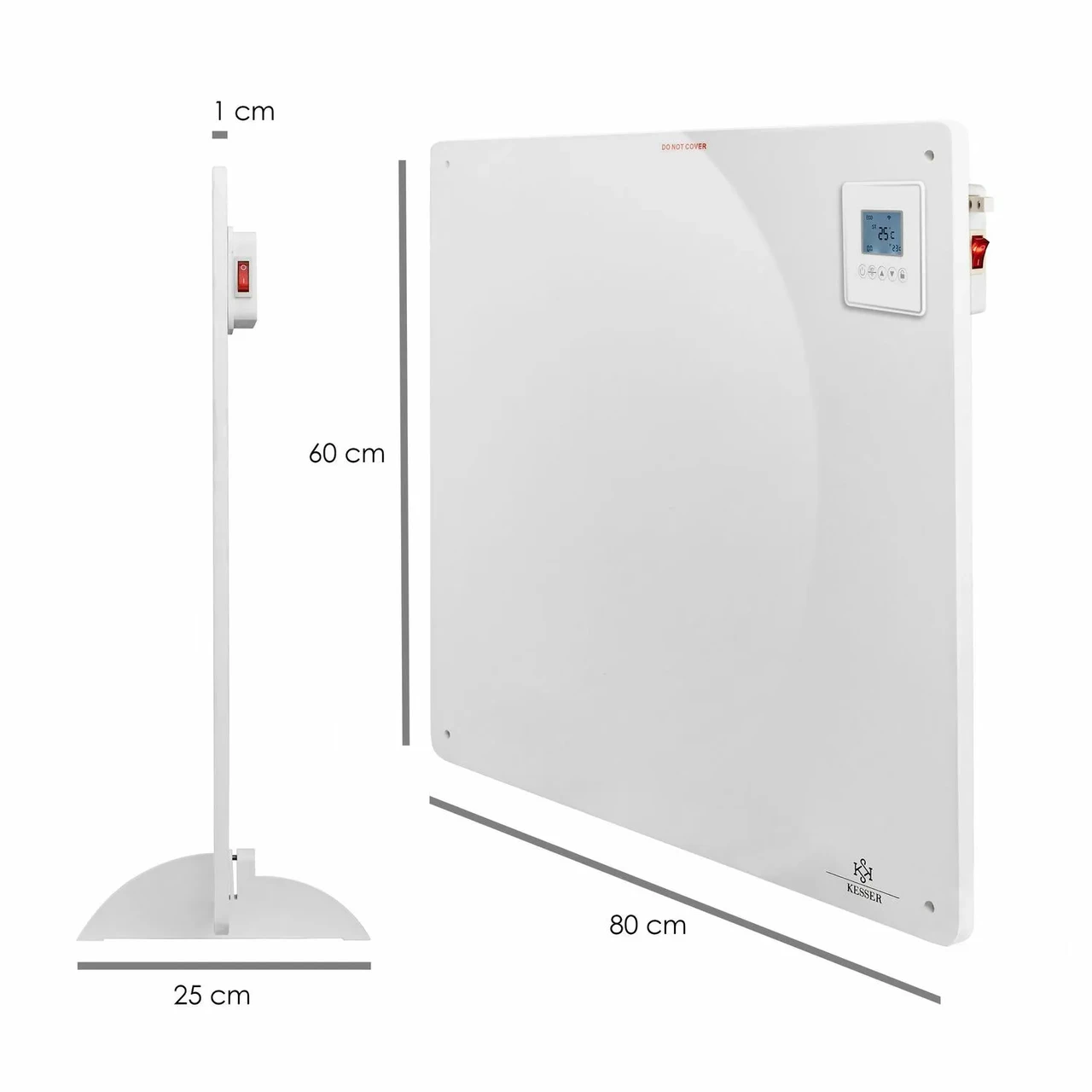 Инфракрасный обогреватель настенный KESSER 550 Вт - фото 8 Инфракрасный обогреватель настенный KESSER 550 Вт - фото 8