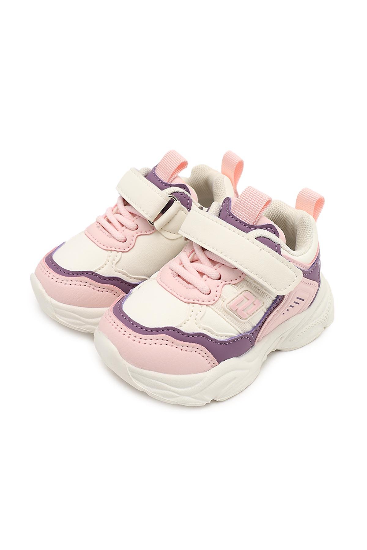 Кросівки для дівчинки ЦБ-00273833 на плоскій підошві р. 21 Білий (SKT001056367) - фото 3 Кросівки для дівчинки ЦБ-00273833 на плоскій підошві р. 21 Білий (SKT001056367) - фото 3