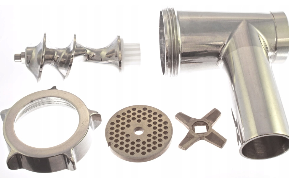 Тубус металлический мясорубки Zelmer №8 в сборе (RE-8)