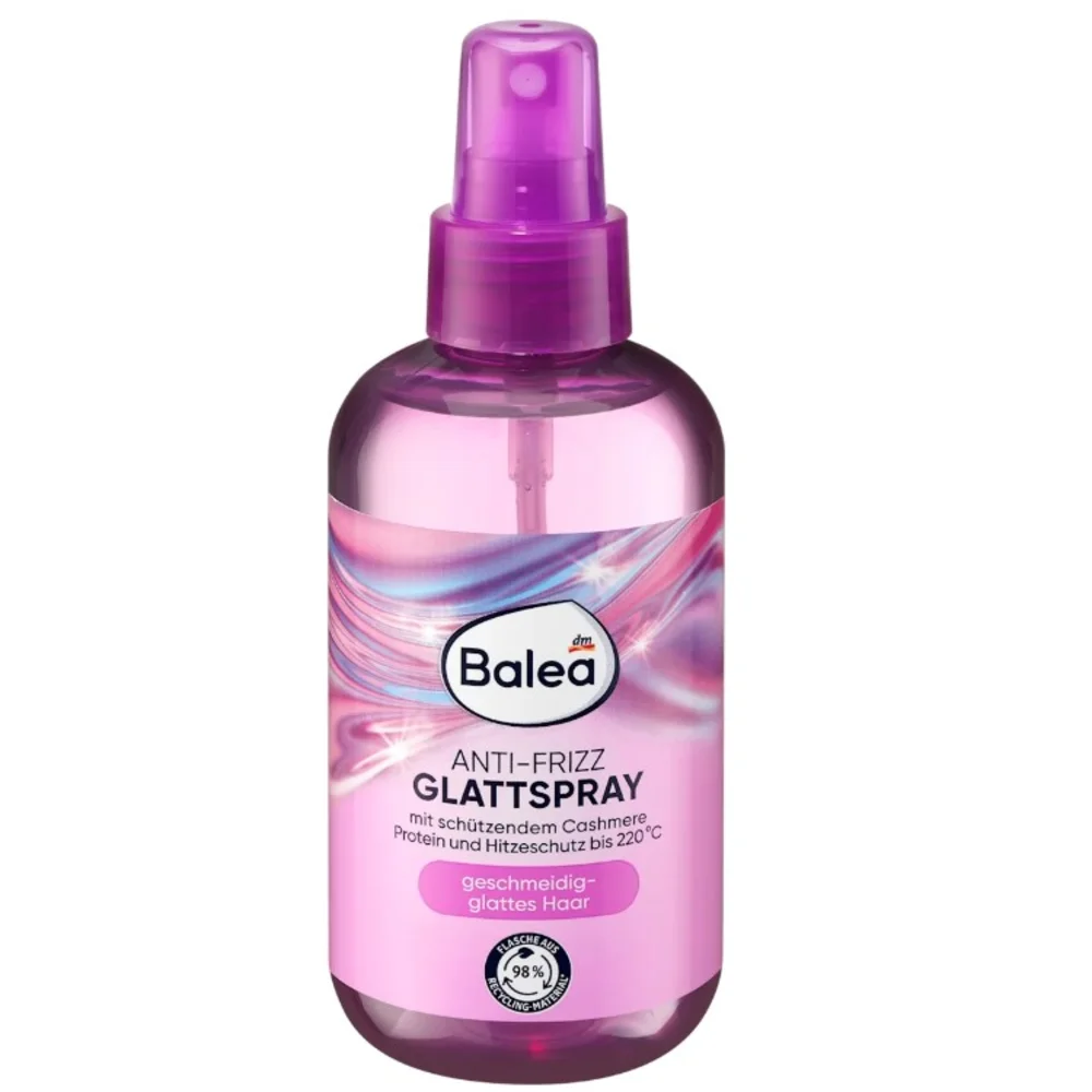 Спрей-термозащита Balea Anti-Frizz Glatt Spray для непослушных волос 200 мл