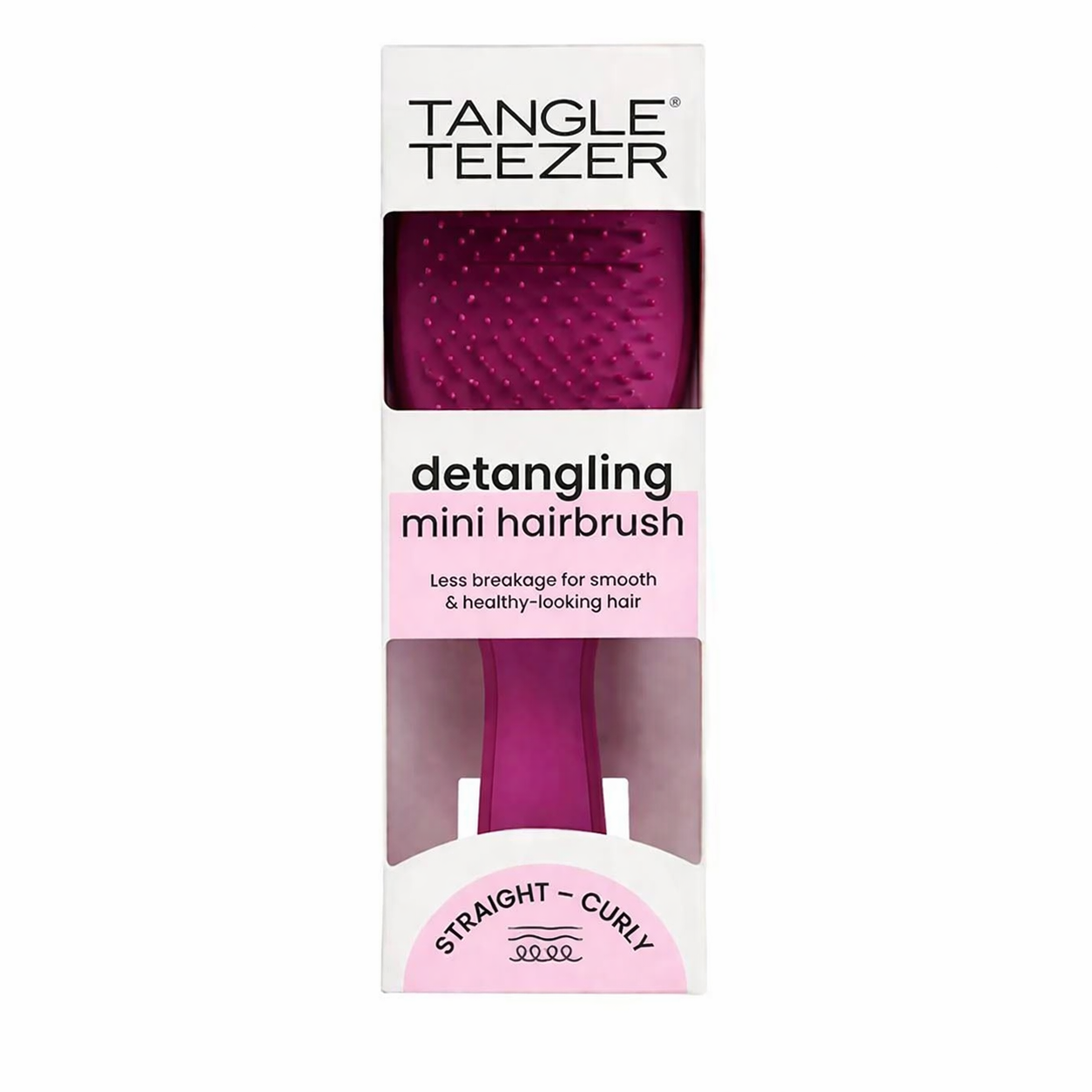 Мини-щетка для волос Tangle Teezer The Ultimate Detangler Mini Electric Raspberry (686752)