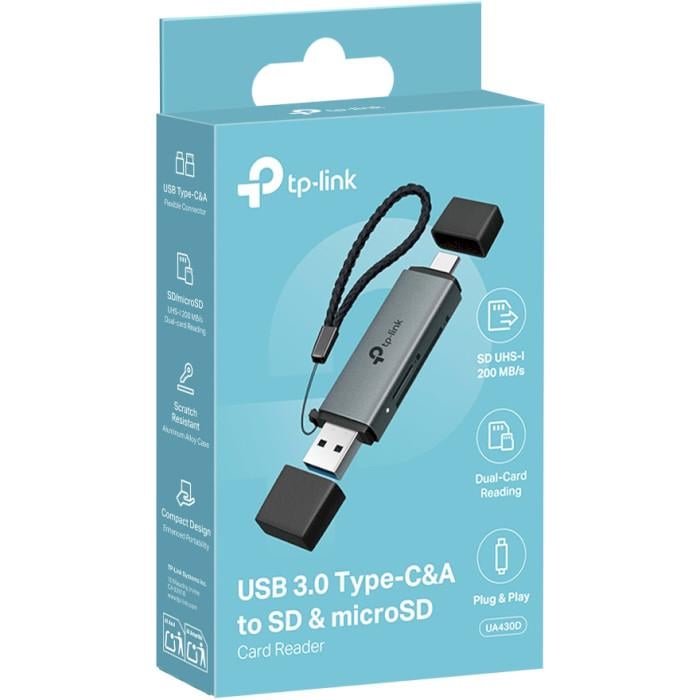 Кардидер TP-Link UA430D до 2 Тб Grey (30651987) - фото 2 Кардидер TP-Link UA430D до 2 Тб Grey (30651987) - фото 2