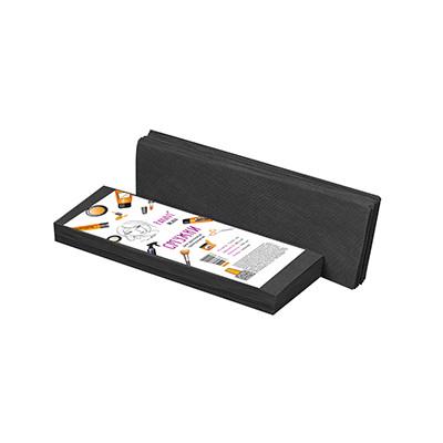 Смужки для депіляції Panni Mlada зі спанбонду 7х22 см 100 шт./пач. Чорний (2538725877) - фото 2