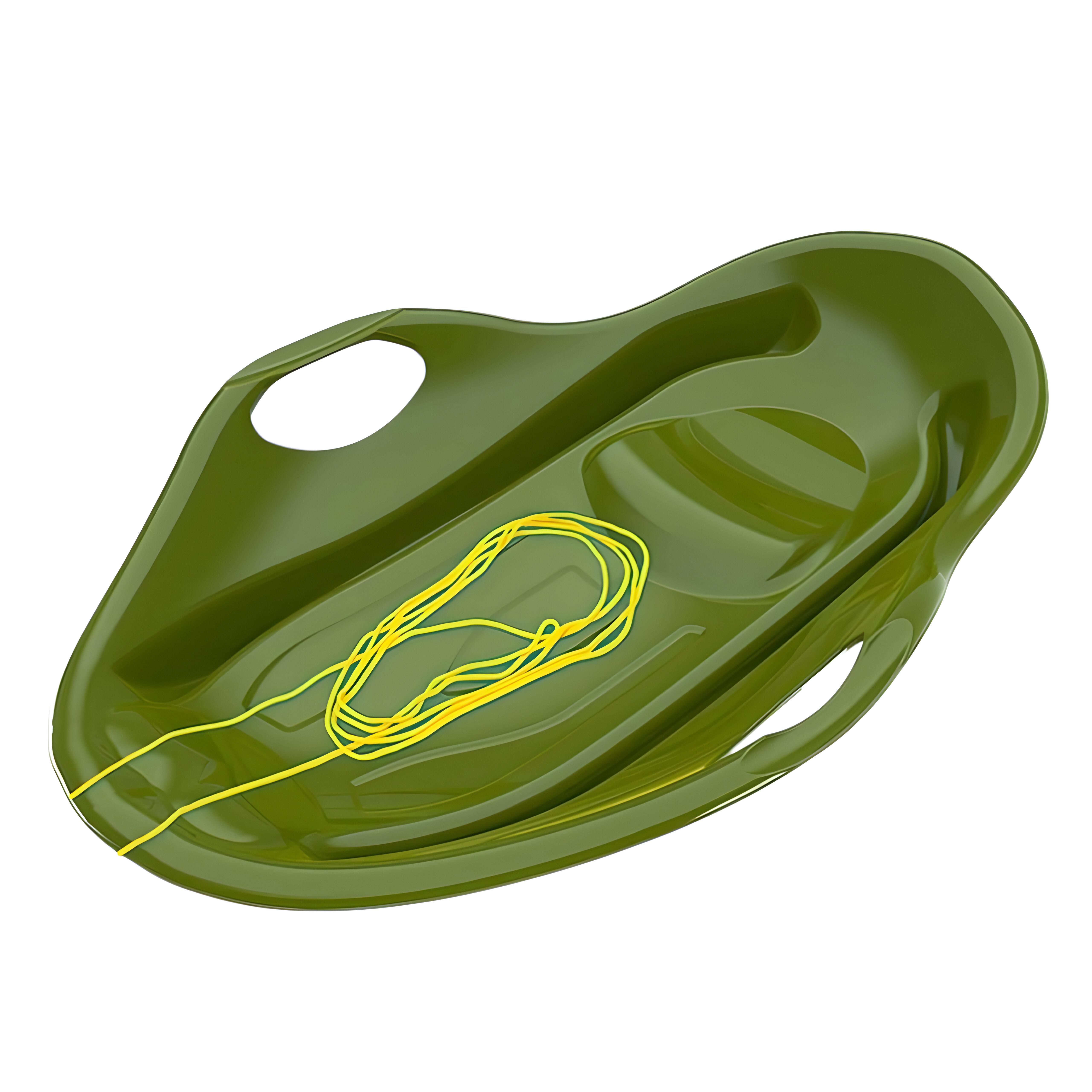 Сани-ледянка Technok Toys 9642Д 85х56,5х14,5 см пластиковая Зеленый