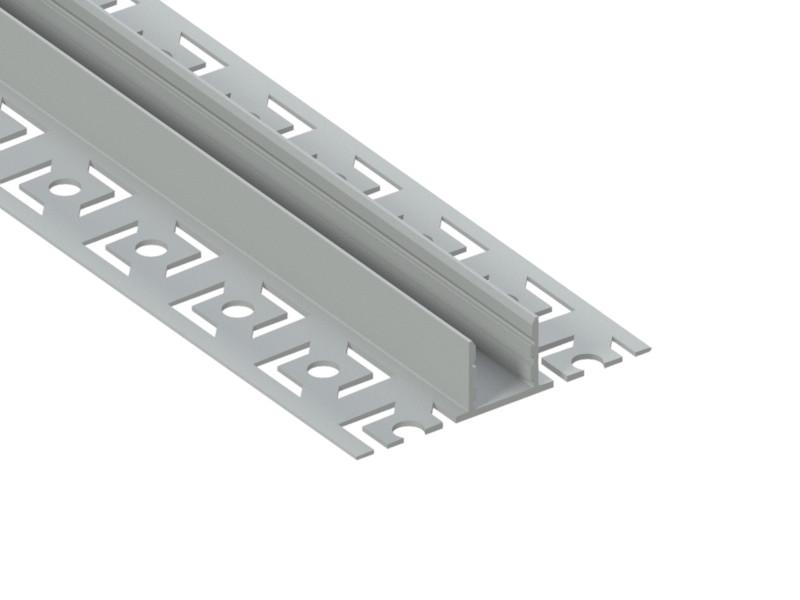 Профиль алюминиевый анодированный LEDUA АЛ-36 для LED ленты для гипсокартона 2 м (6698)