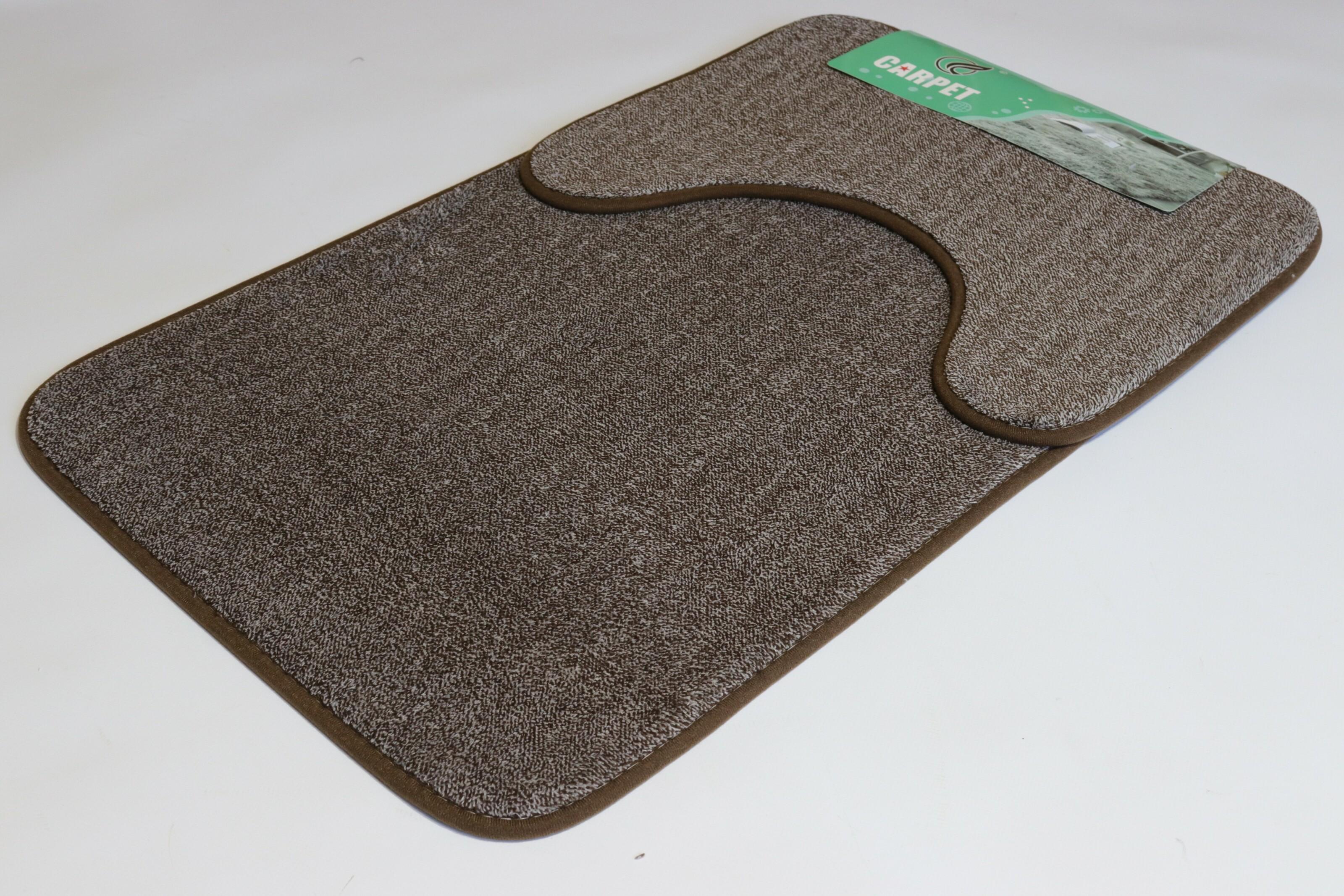 Набір килимків для ванної та туалету Prima 2459 50x80/40x50 cм Brown (27307134)