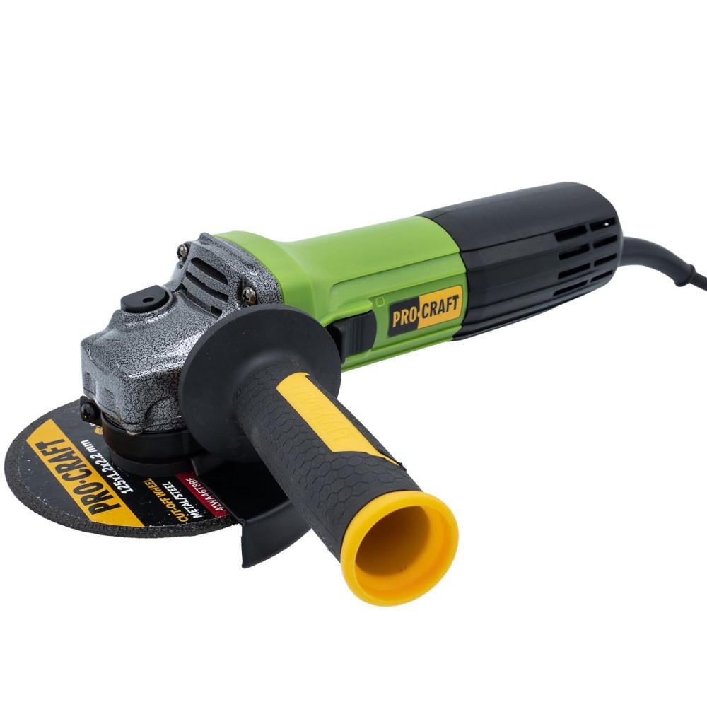 Кутошліфувальна машина ProCraft PW1100ES 125 мм 1100 Вт з регулюванням обертів (011004) - фото 2